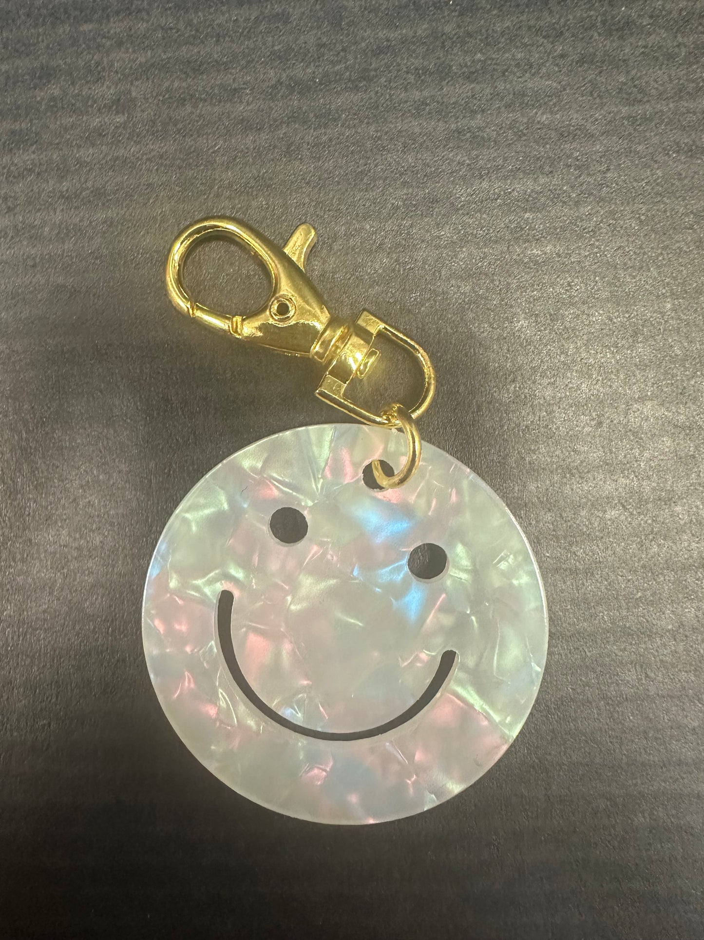 Smiley Face Keychain