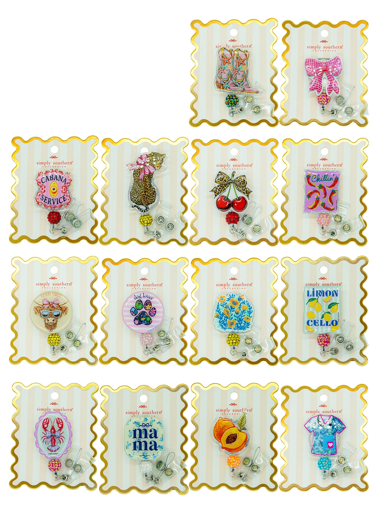 Simply Southern Badge Reels