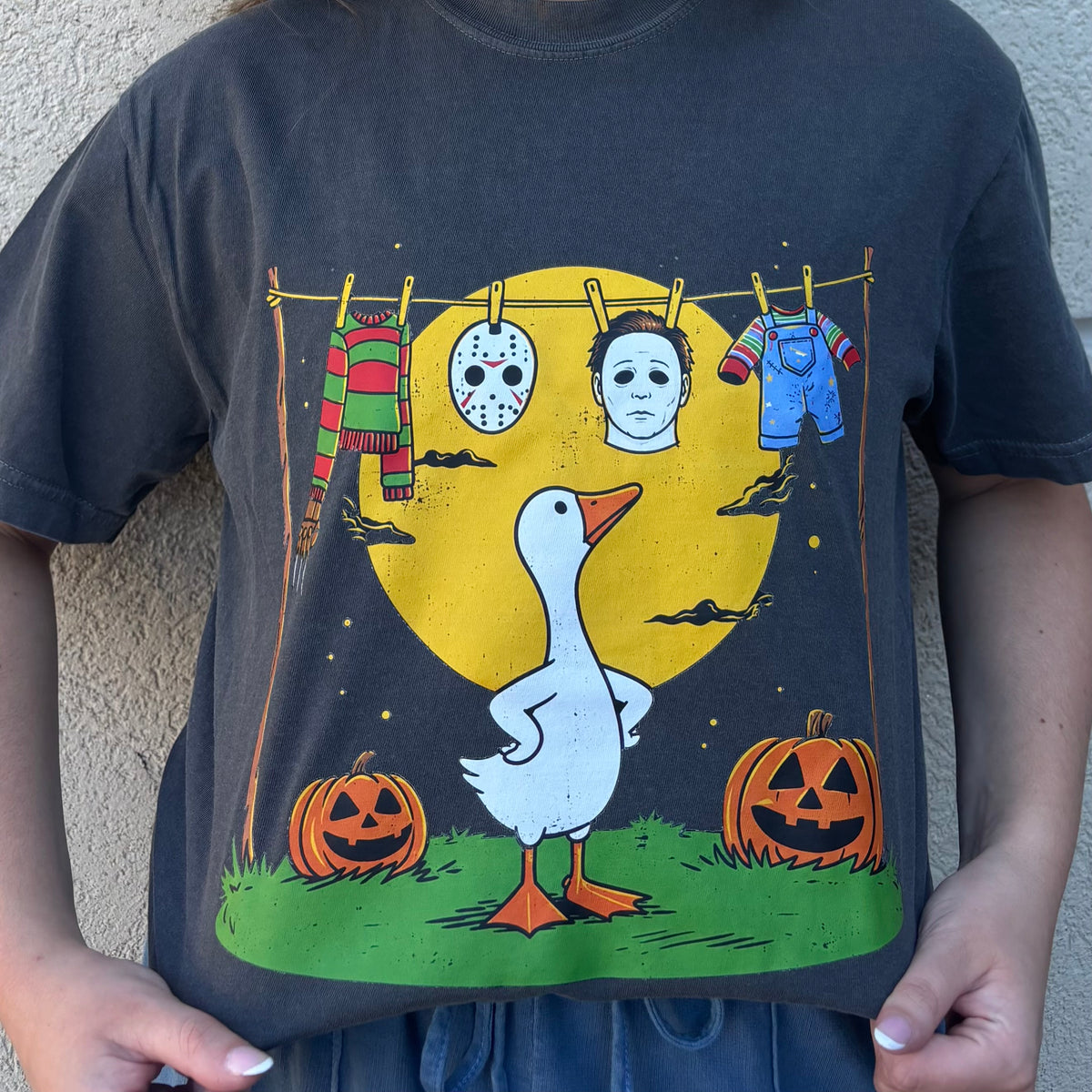 Horror Goose Halloween Tee