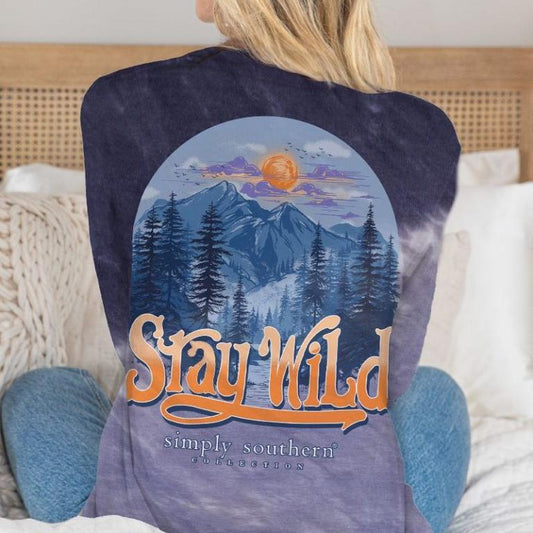 Simply Southern Stay Wild Long Sleeve Shirt