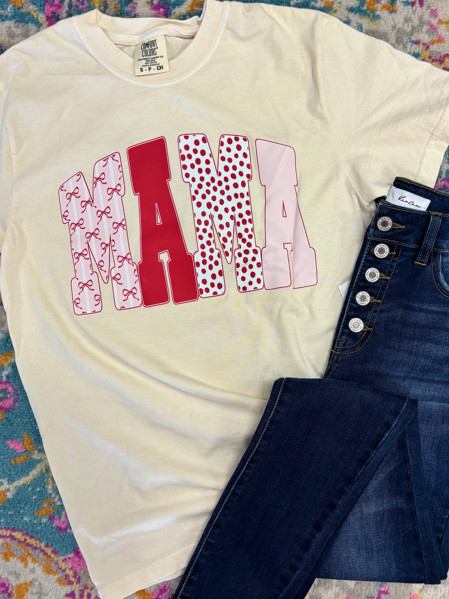 Valentine Mama Graphic Tee