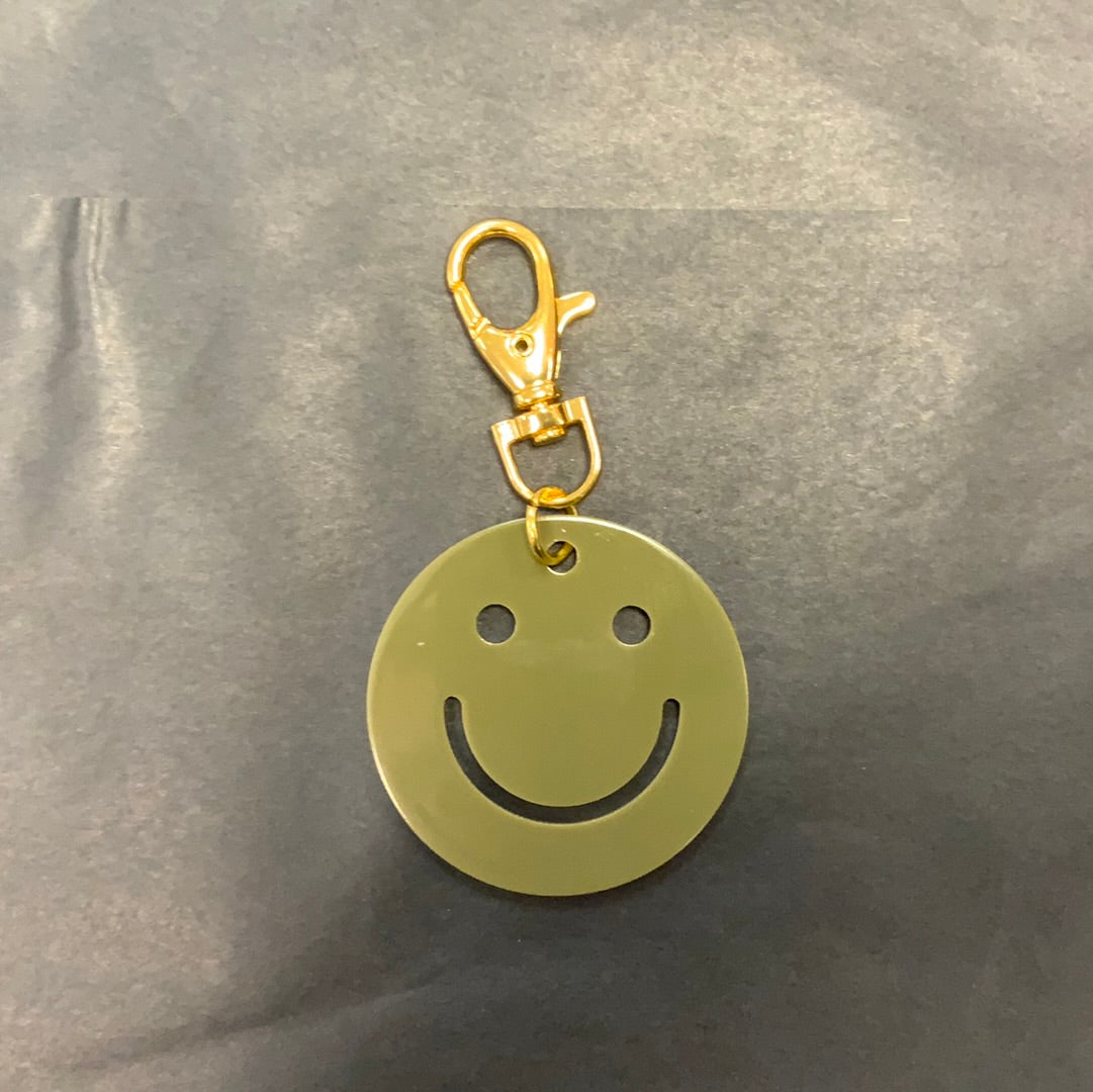 Smiley Face Keychain