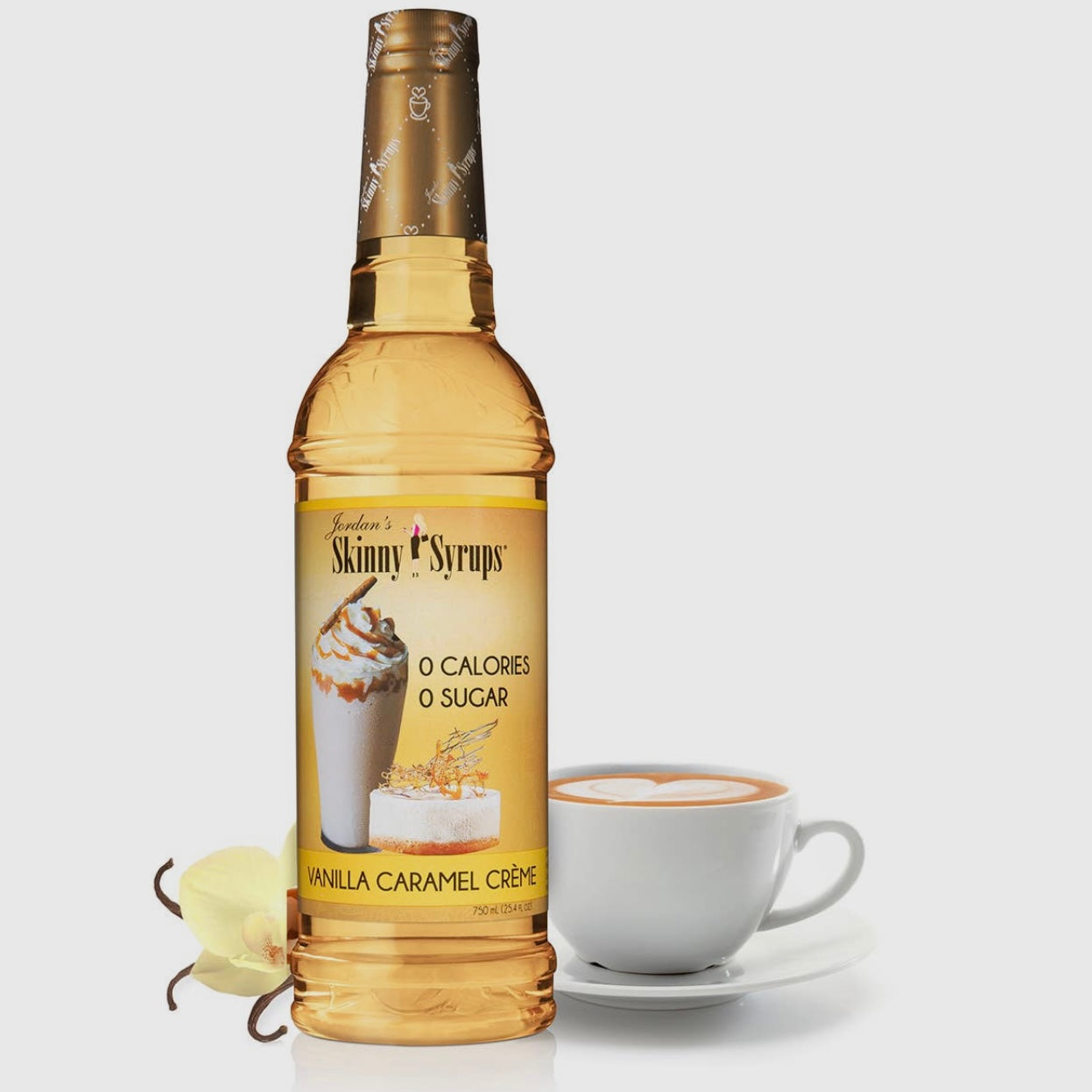 Sugar Free Vanilla Caramel
Creme Syrup