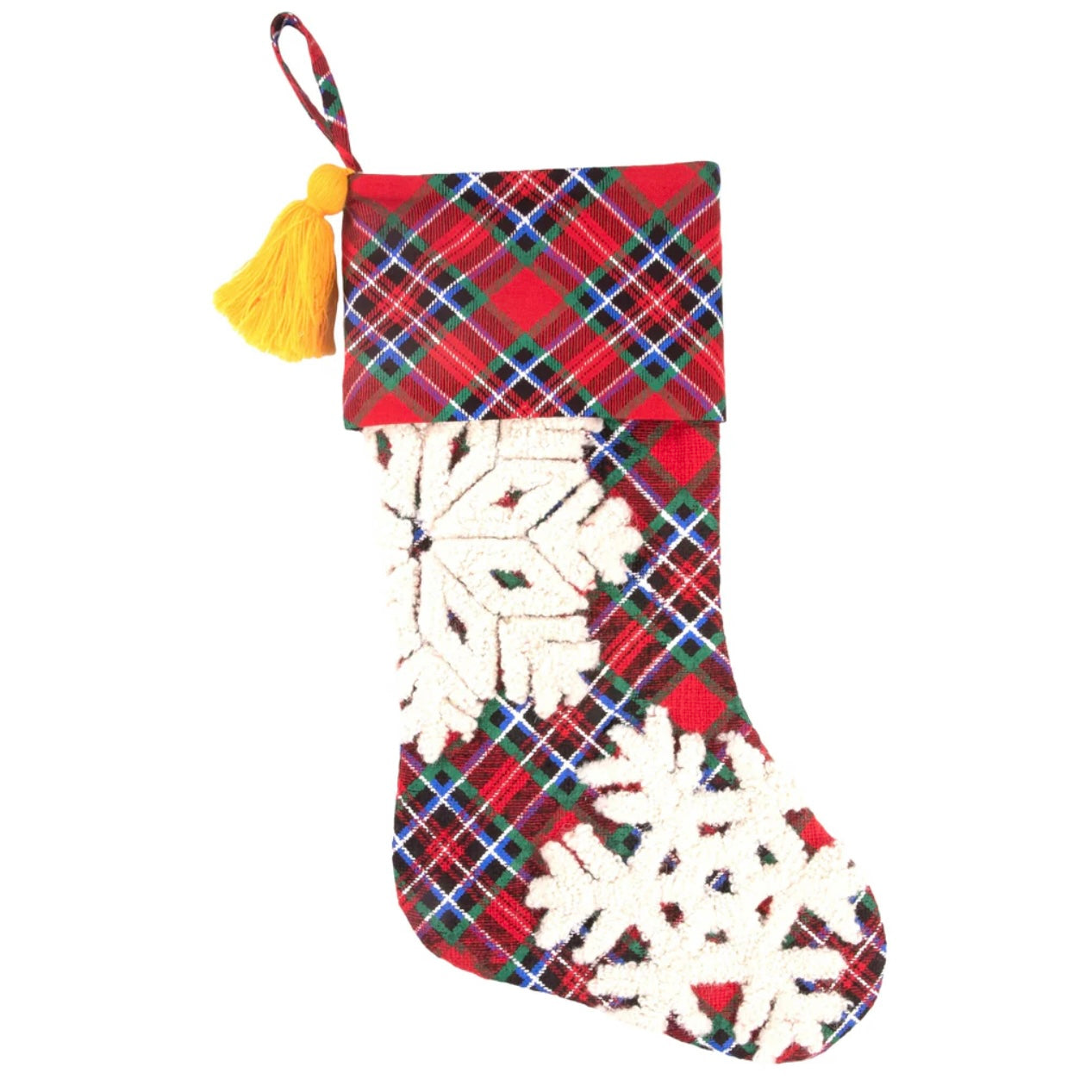 Simply Southern Snowflake Stocking