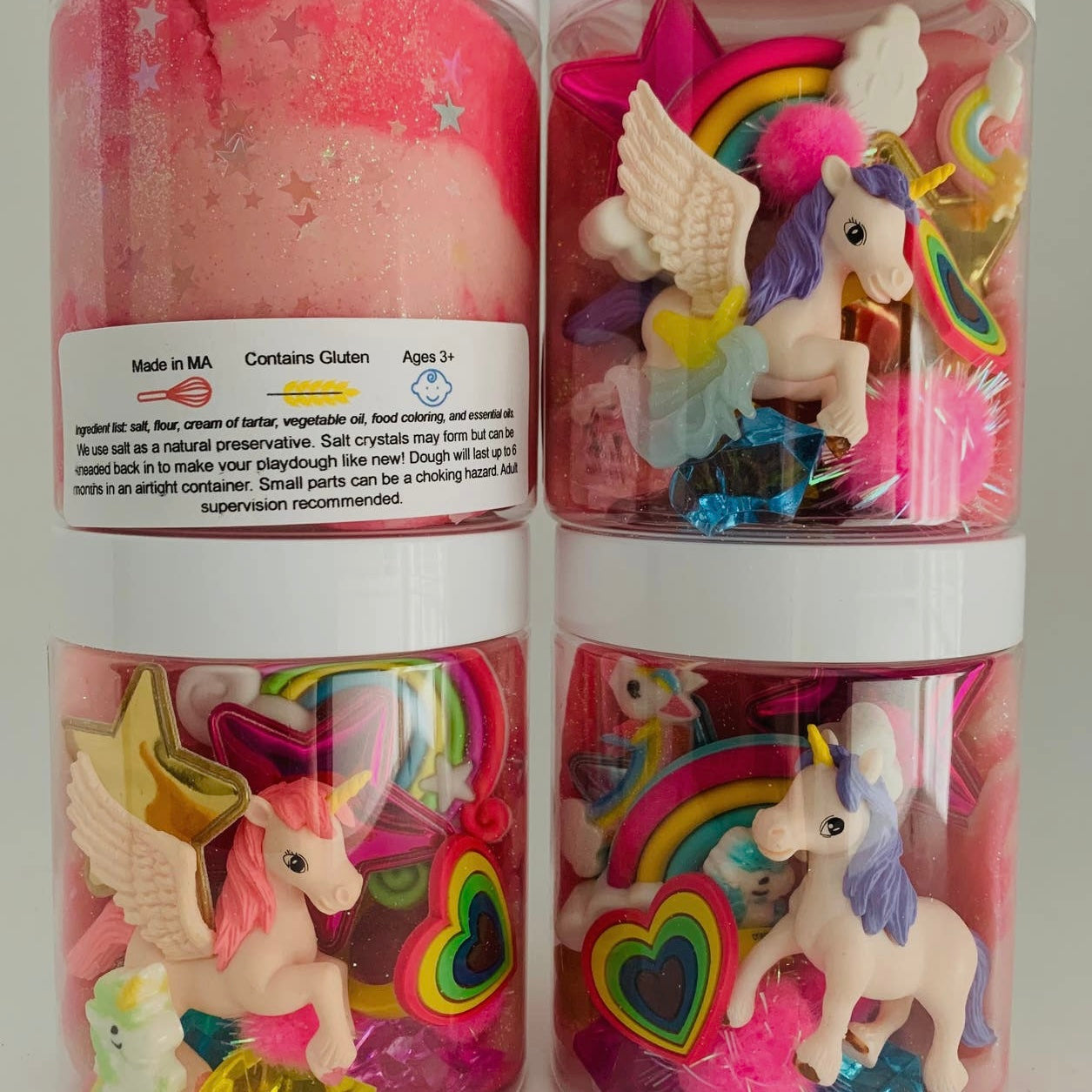 Unicorn On-The-Go Dough Jar