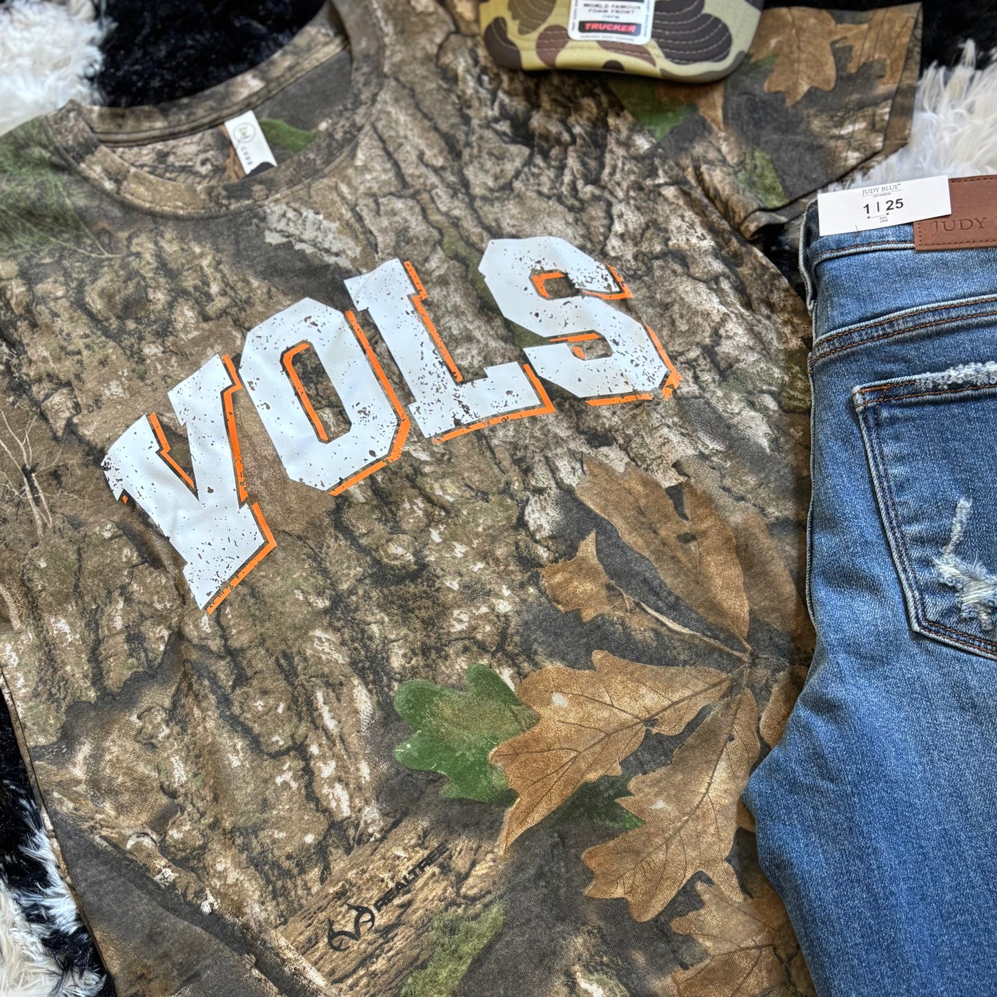 Camo Vols Tee