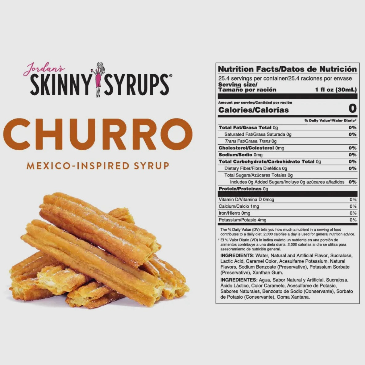 Sugar Free Churro Syrup