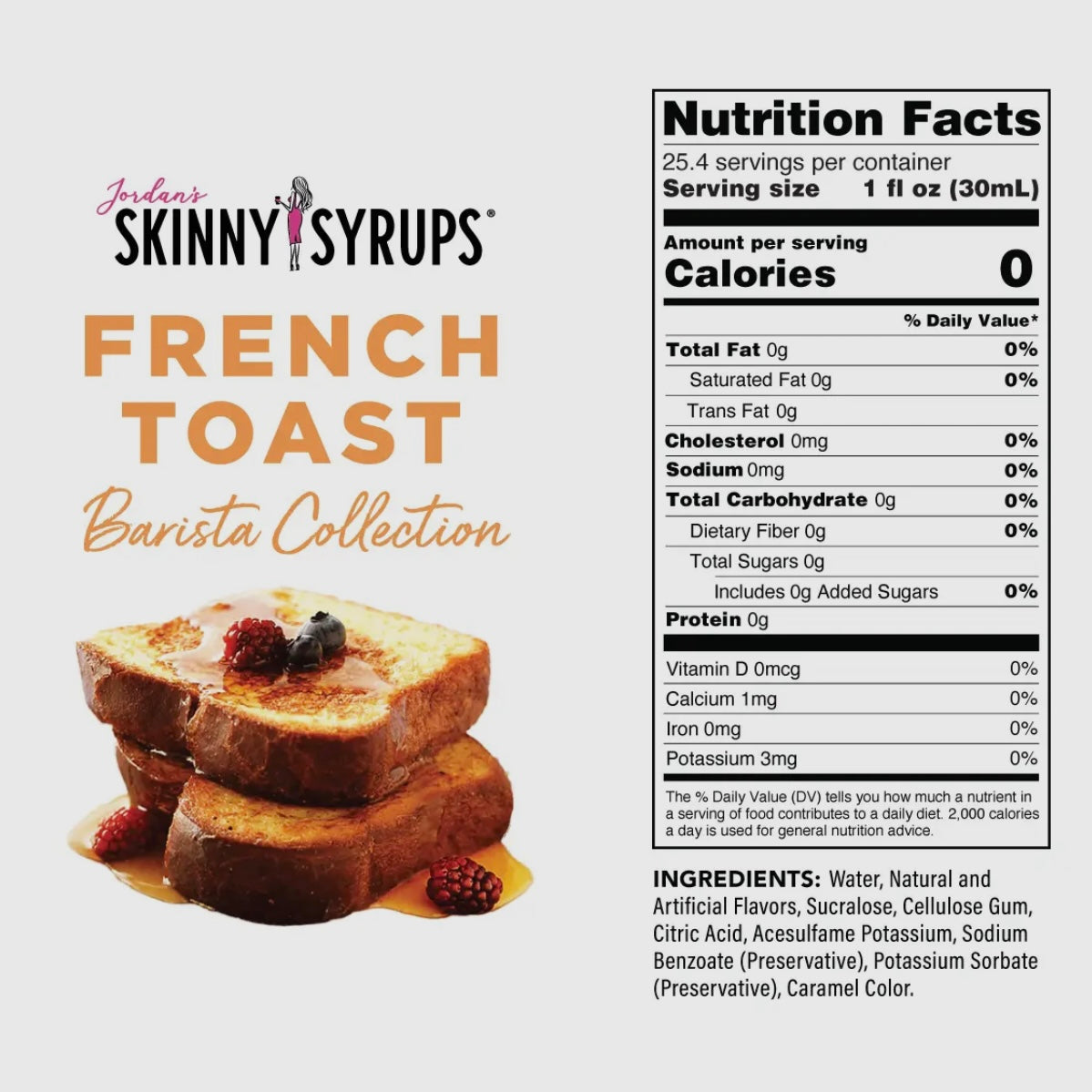 Sugar Free French Toast Syrup