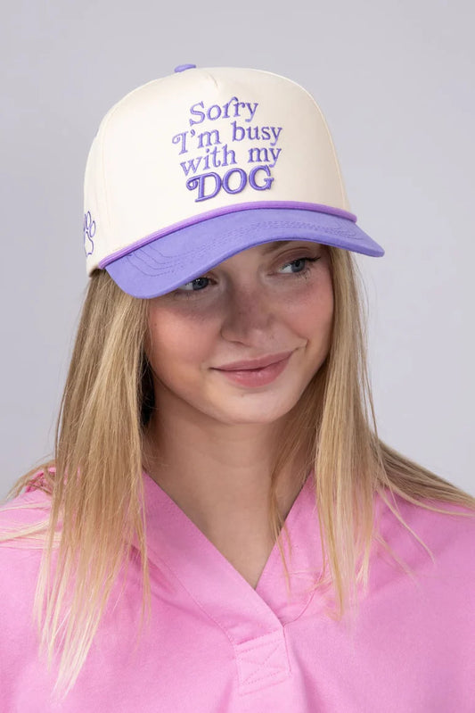 Simply Southern Embroidered Dog Hat