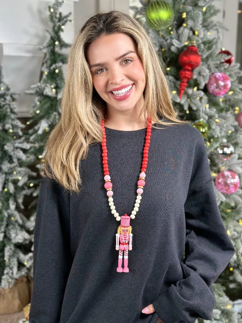 Simply Southern Oversized Nutcracker Necklace