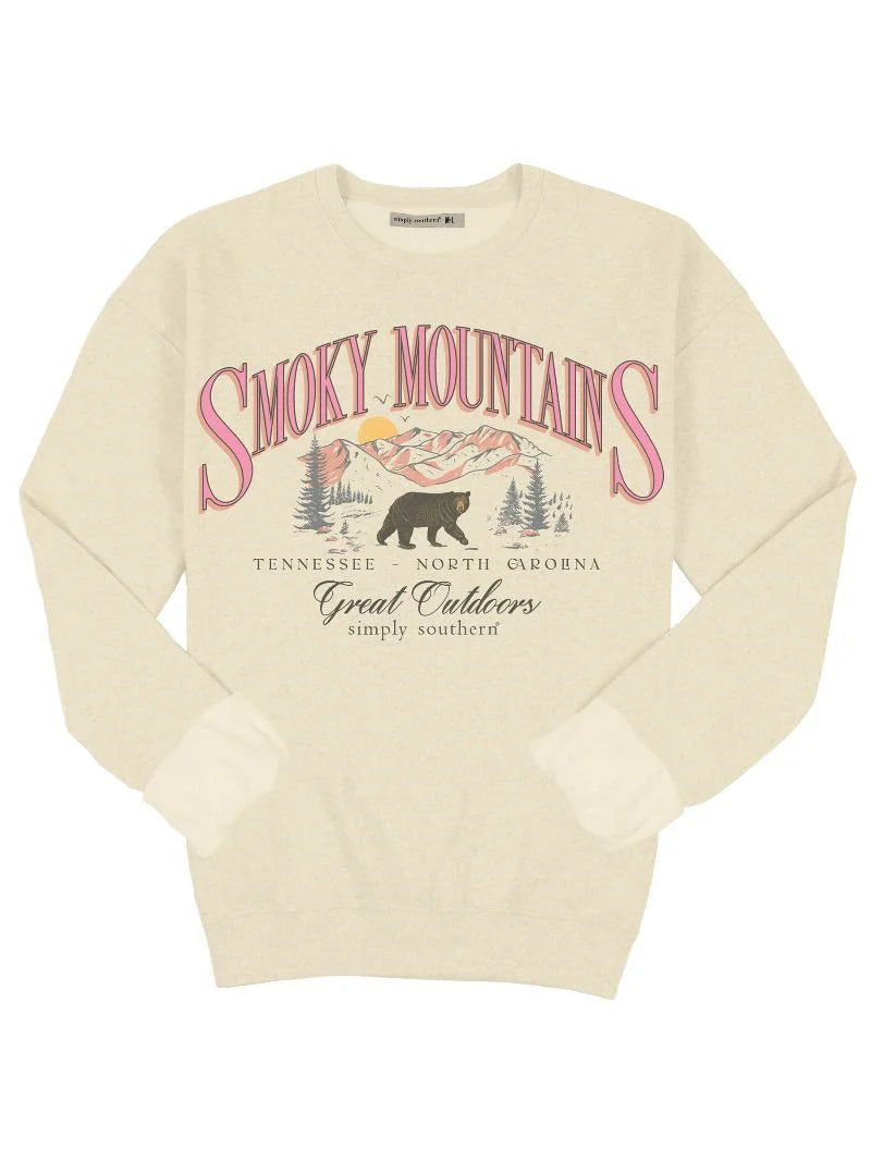 Simply Southern Smoky Mountains Crew Sweatshirt