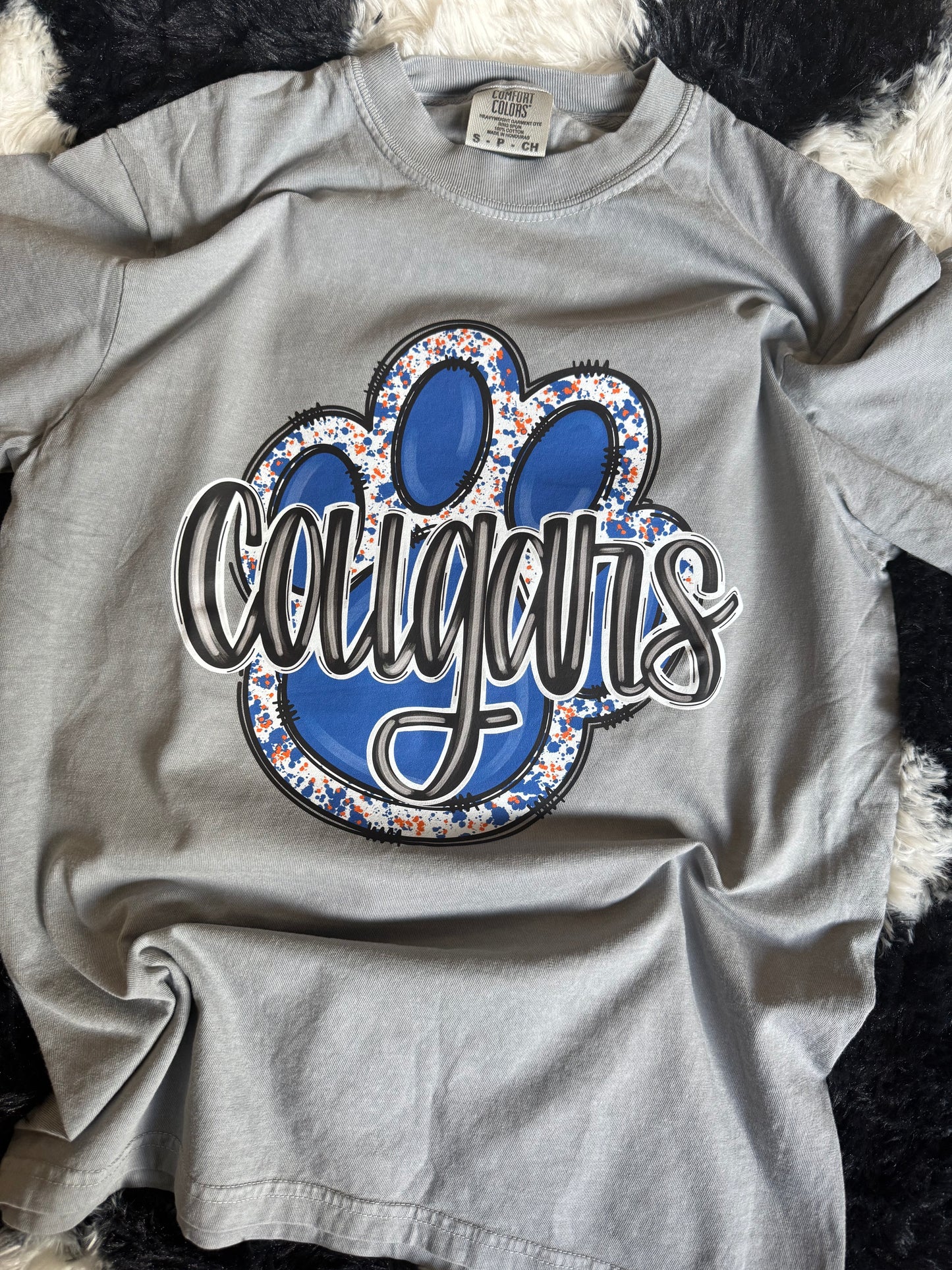 Cougars Paw Tee