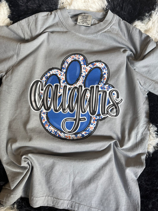 Cougars Paw Tee