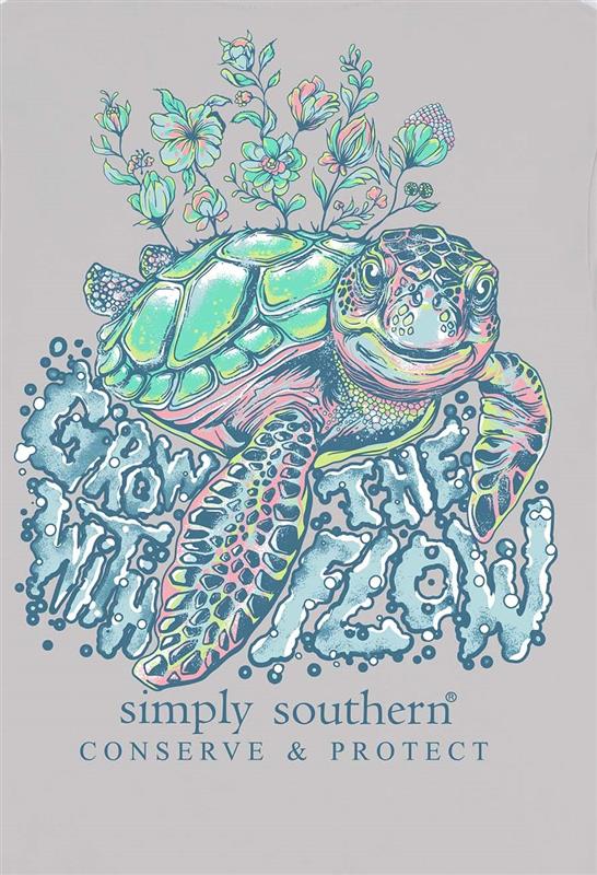 Simply Southern Grow Sea Turtle Tracker Long Sleeve Shirt