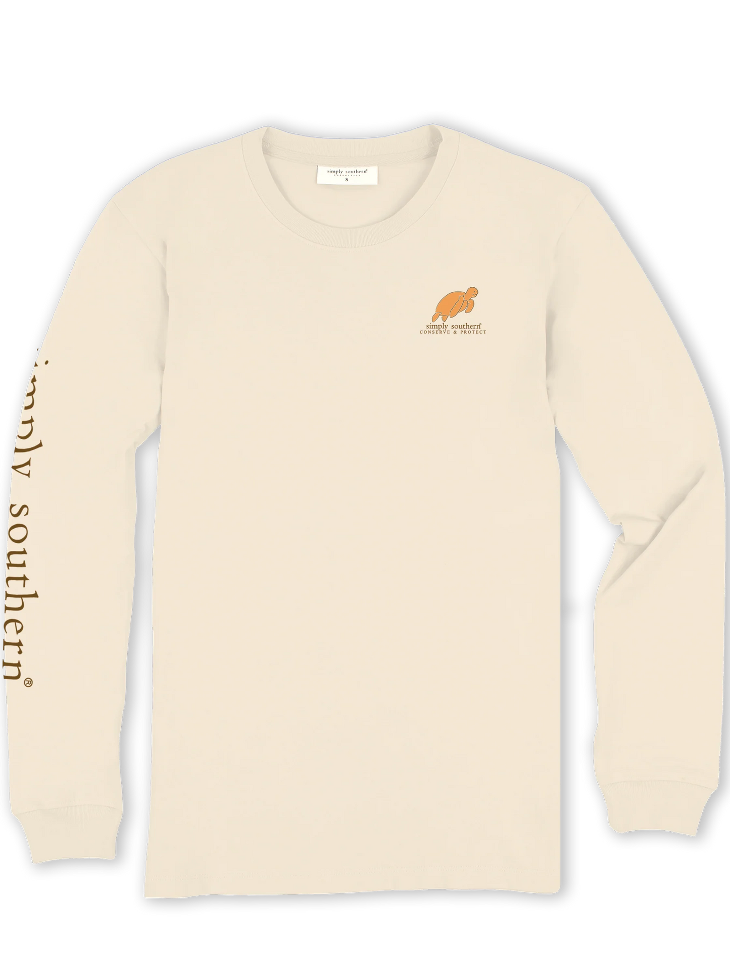 Simply Southern Wild Flower Sea Turtle Tracker Long Sleeve Shirt