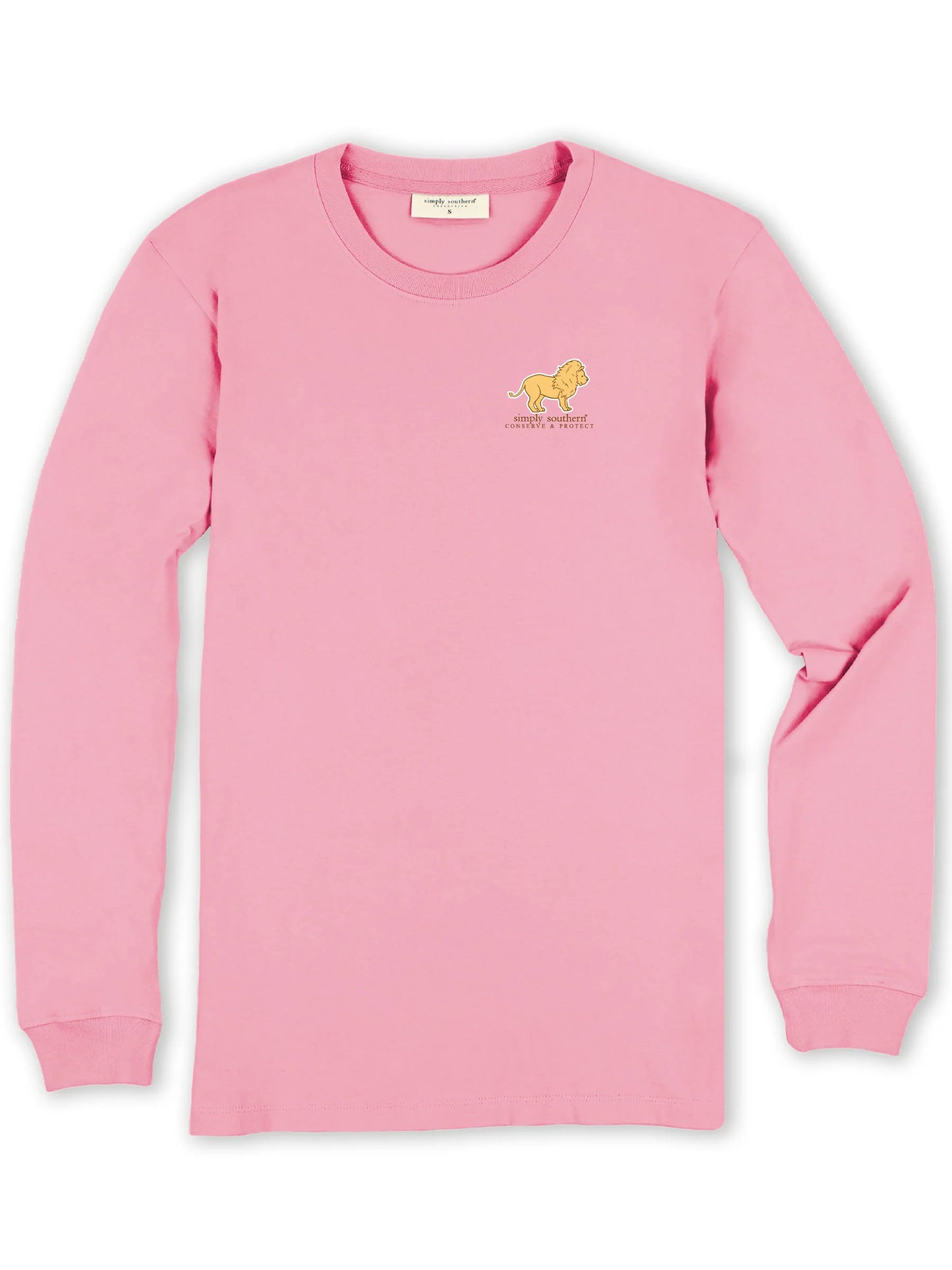 Simply Southern Happy Candy Lion Tracker Long Sleeve Shirt