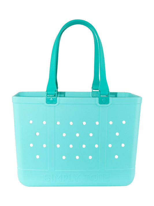 Simply Southern Large Waterproof Tote in Lagoon