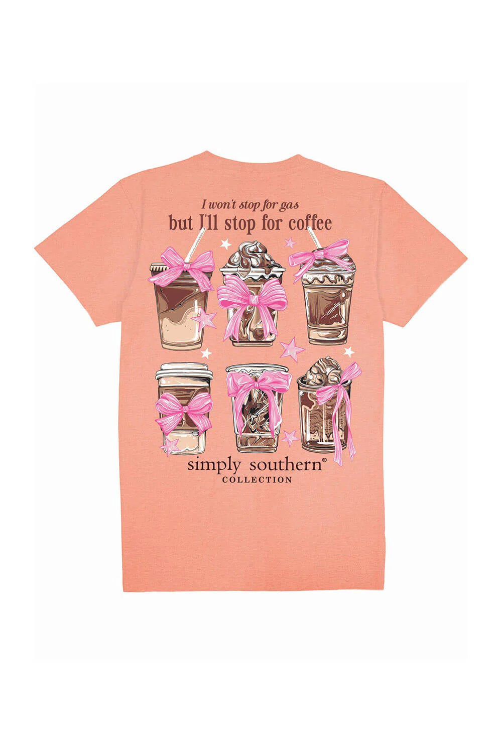 Simply Southern Coffee & Bows T-Shirt