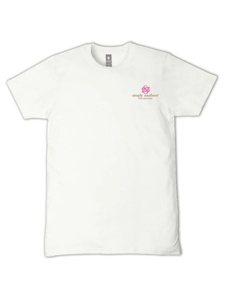 Simply Southern Born to Dilly Dally Short Sleeve Shirt