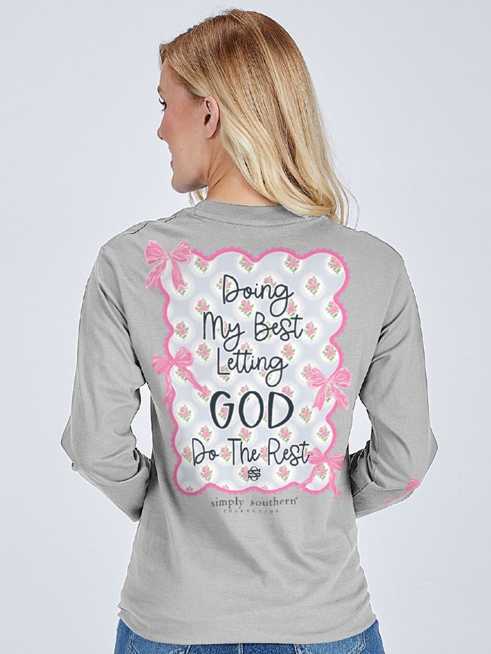 Simply Southern Doing My Best Long Sleeve Shirt