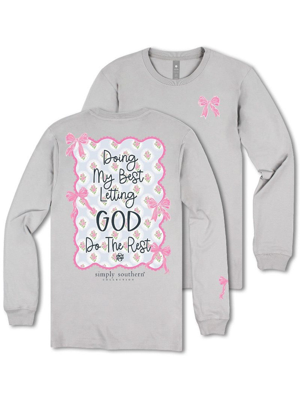 Simply Southern Doing My Best Long Sleeve Shirt