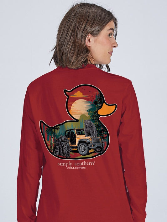 Simply Southern Ducks Long Sleeve Shirt