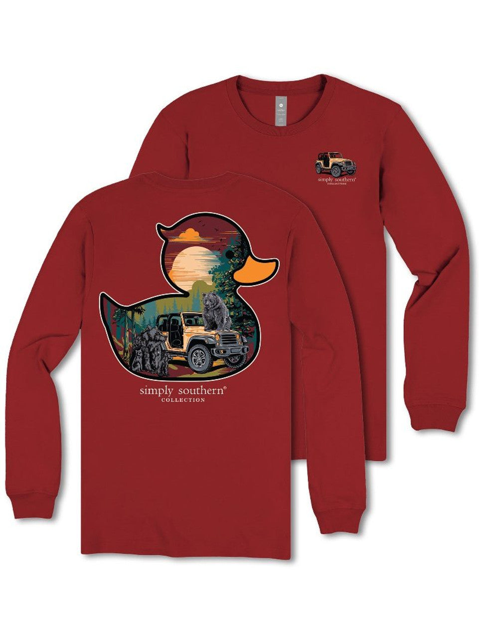 Simply Southern Ducks Long Sleeve Shirt