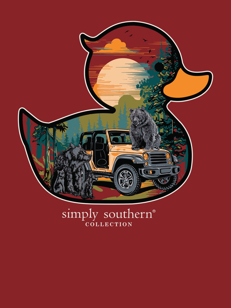 Simply Southern Ducks Long Sleeve Shirt