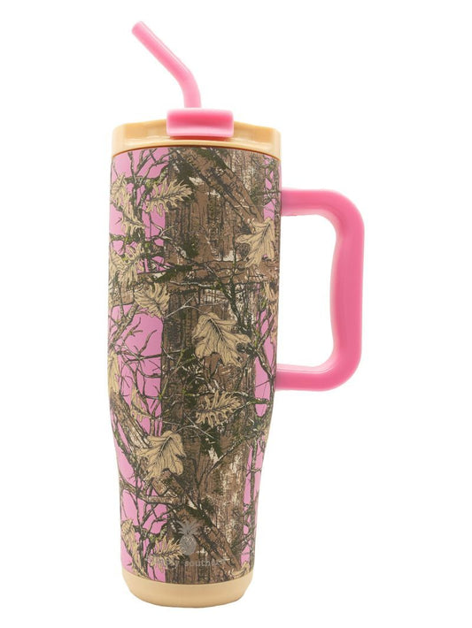 Simply Southern 40oz Pink Camo Tumbler