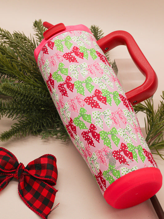 Simply Southern 40oz Holiday Bows Tumbler