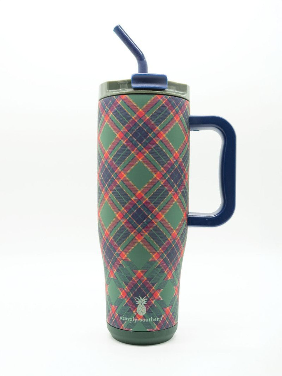 Simply Southern 40oz Holiday Plaid Tumbler
