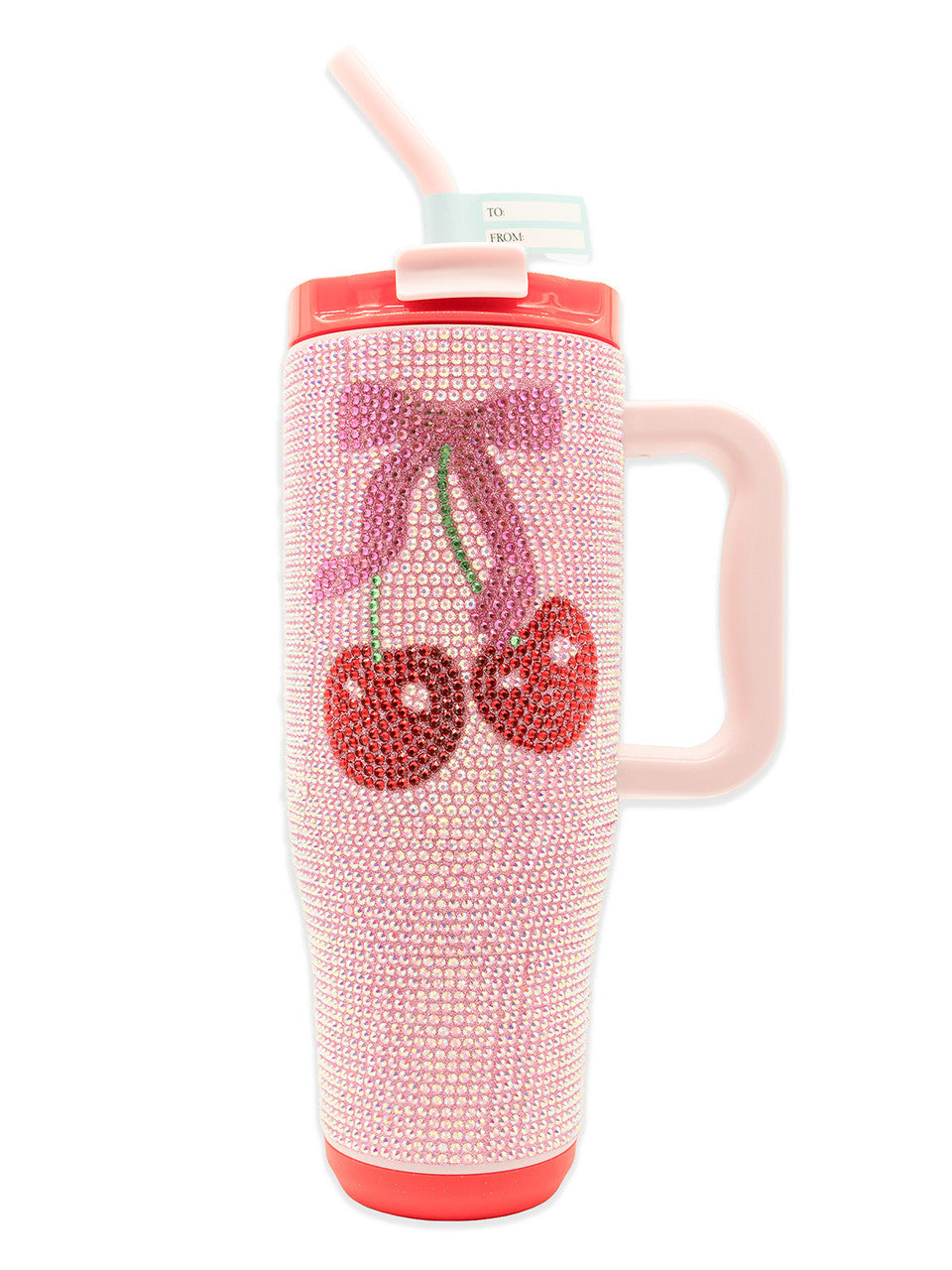 Simply Southern 40oz Big Cherry Rhinestone Tumbler