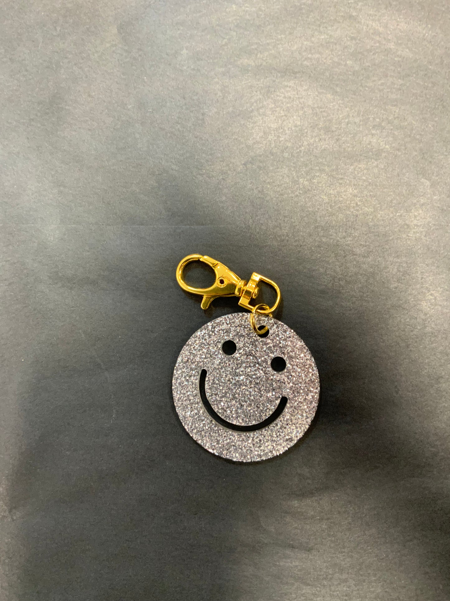 Smiley Face Keychain