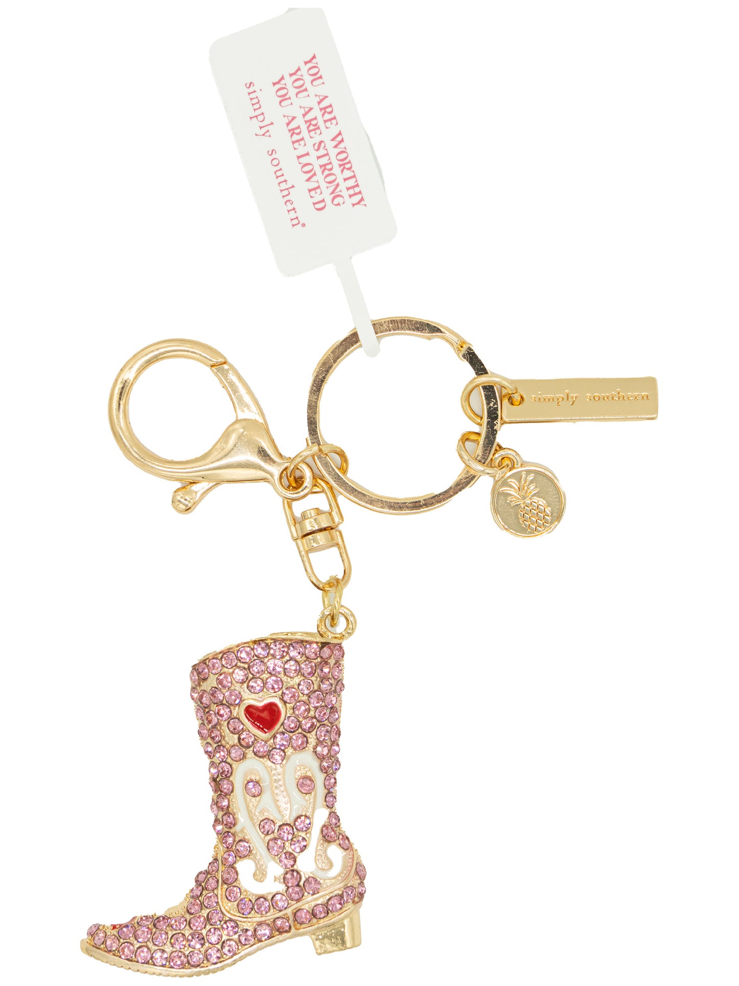 Simply Southern Jeweled Bag Charm