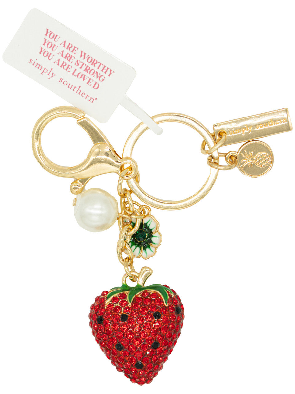 Simply Southern Jeweled Bag Charm