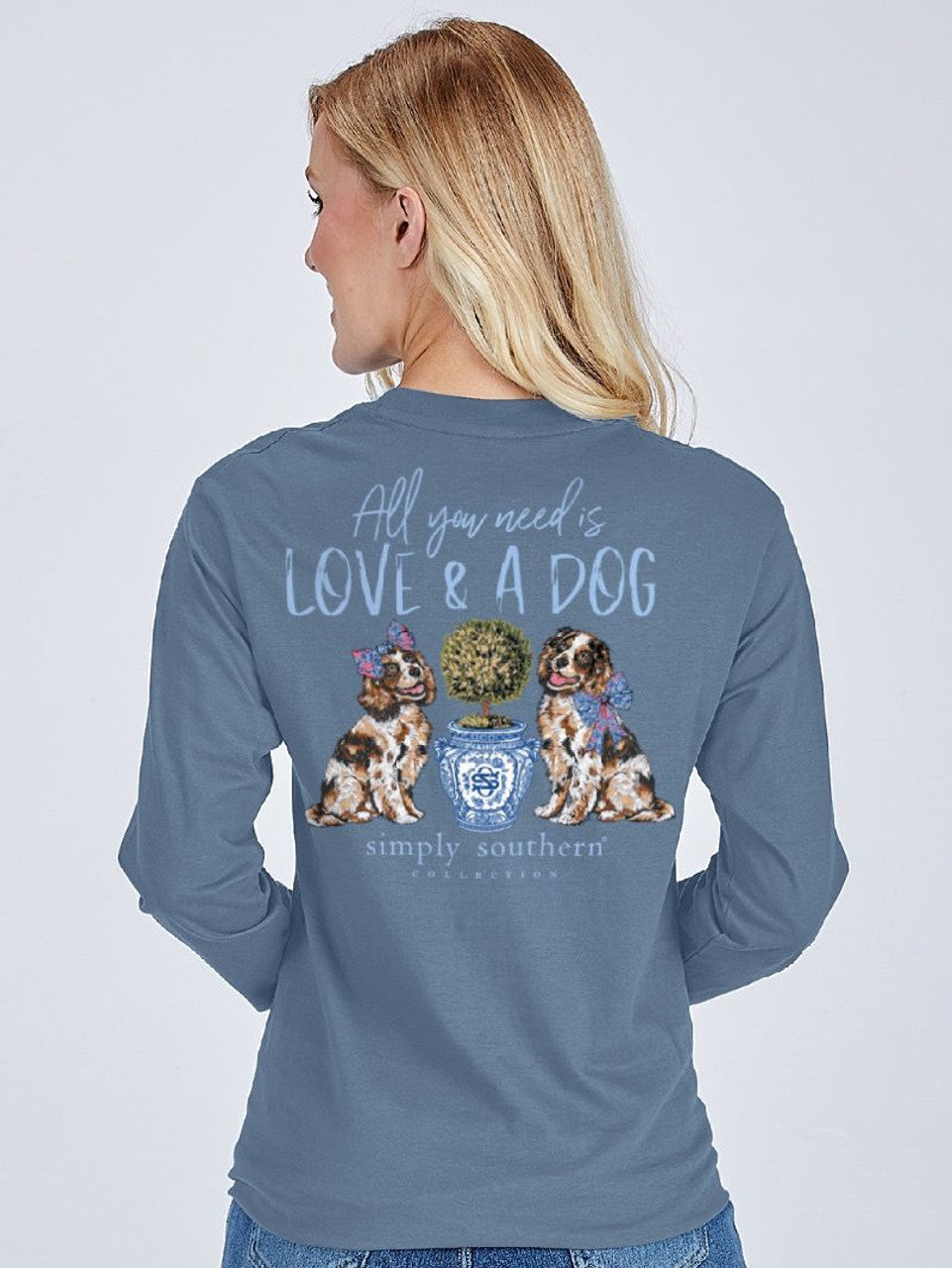 Simply Southern Live & A Dog Long Sleeve Shirt