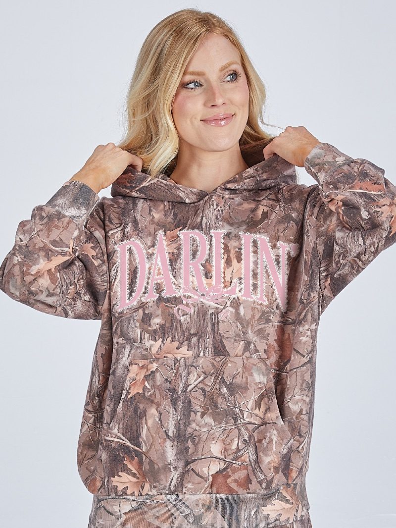 Simply Southern Darling Camouflage Hoodie