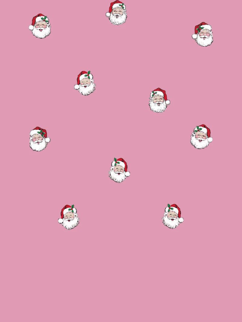 Simply Southern Pink Santa Crewneck Sweatshirt