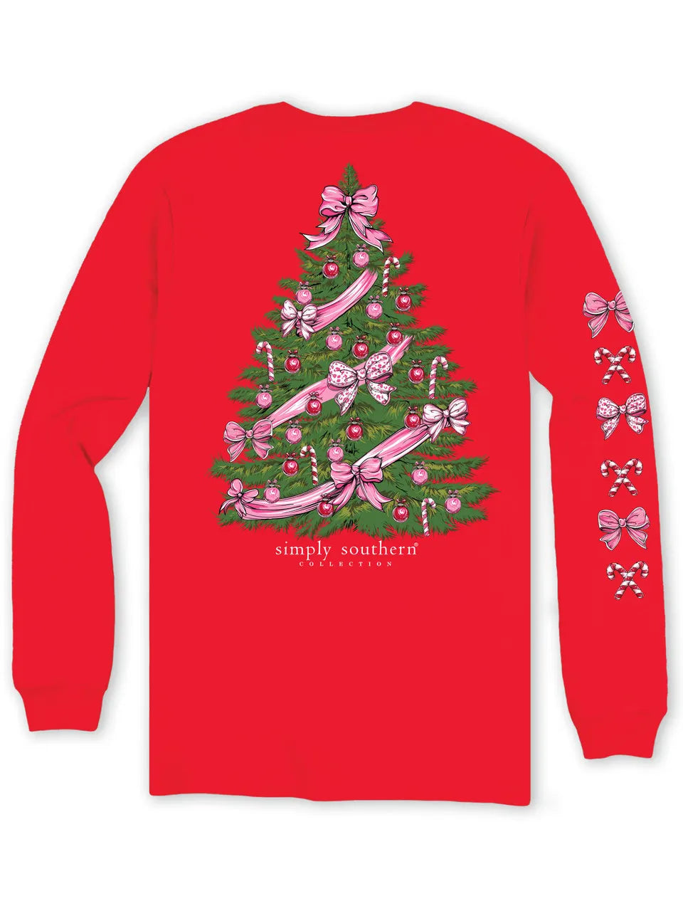 Simply Southern Christmas Tree Long Sleeve Shirt