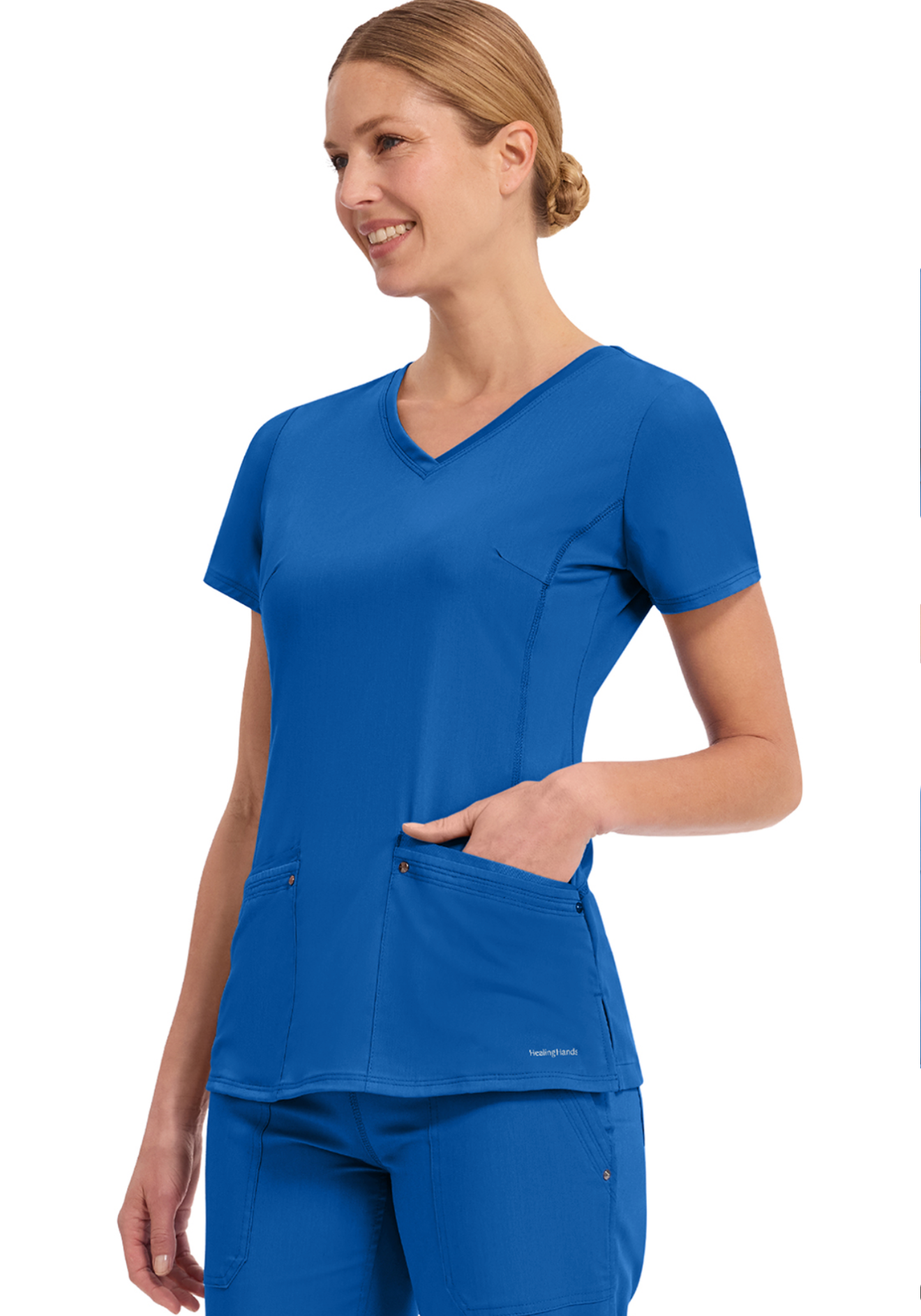 Healing Hands Juliet Top Royal