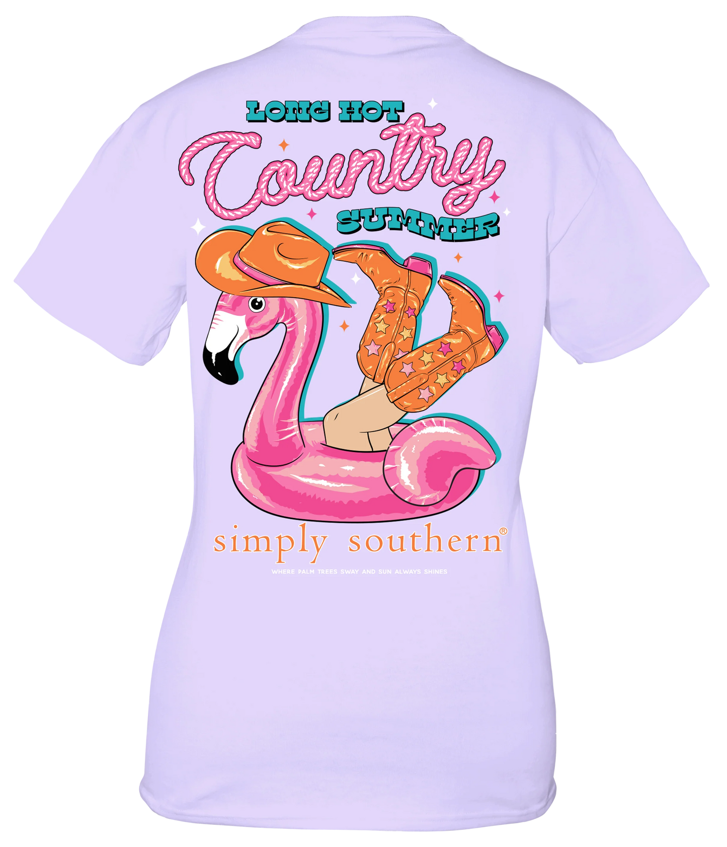 Simply Southern Long Hot Country Summer T-Shirt