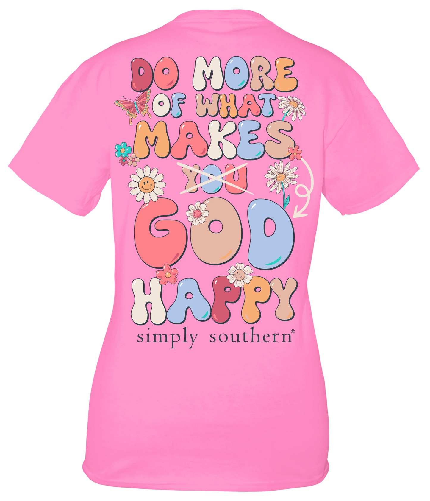 Simply Southern Retro Floral Do More T-Shirt