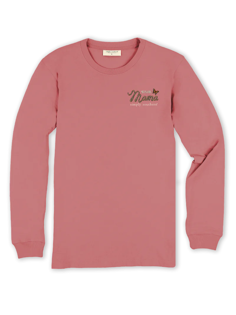 Simply Southern Mountain Mama Long Sleeve Shirt