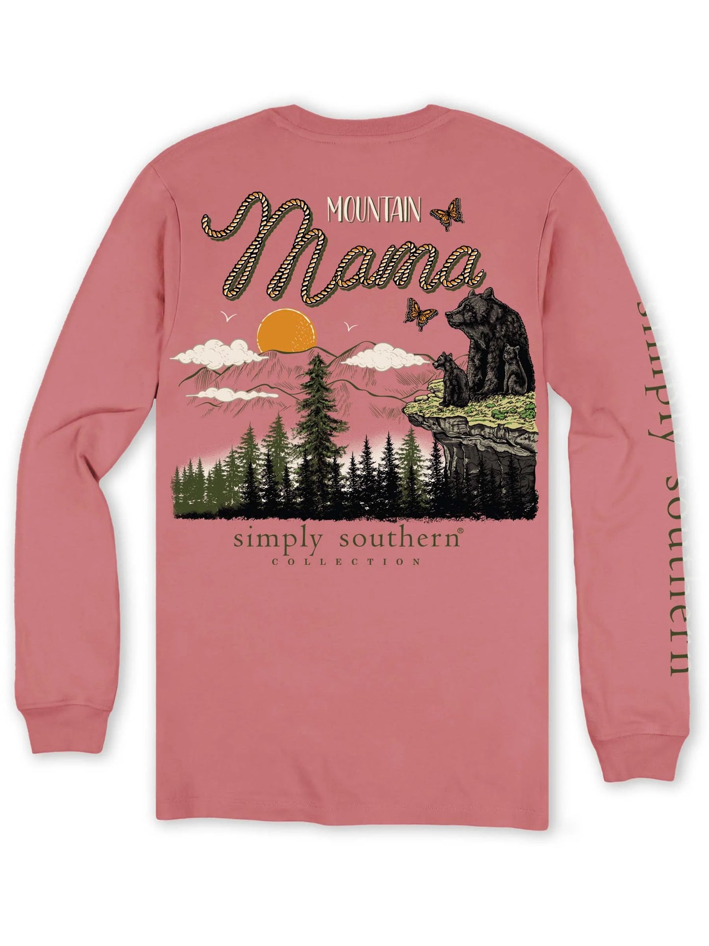 Simply Southern Mountain Mama Long Sleeve Shirt