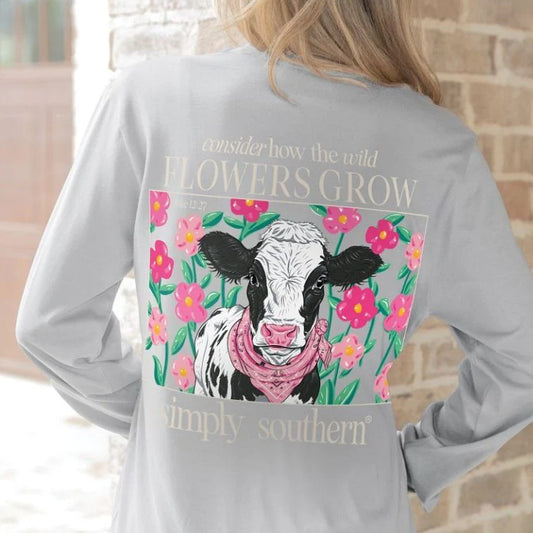 Simply Southern How The Wildflowers Grow Long Sleeve Shirt