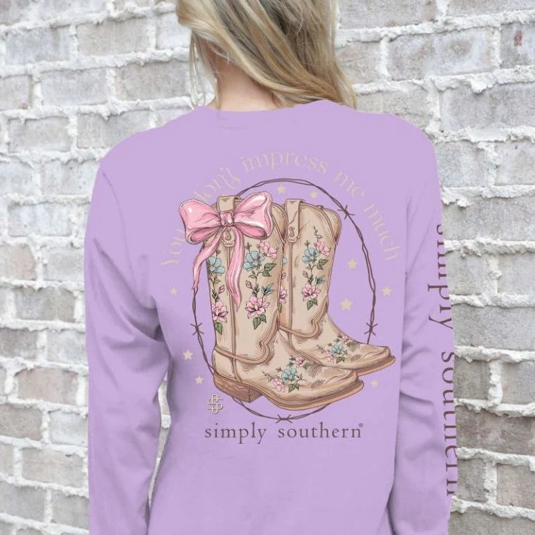 Simply Southern You Don’t Impress Me Much Long Sleeve Shirt