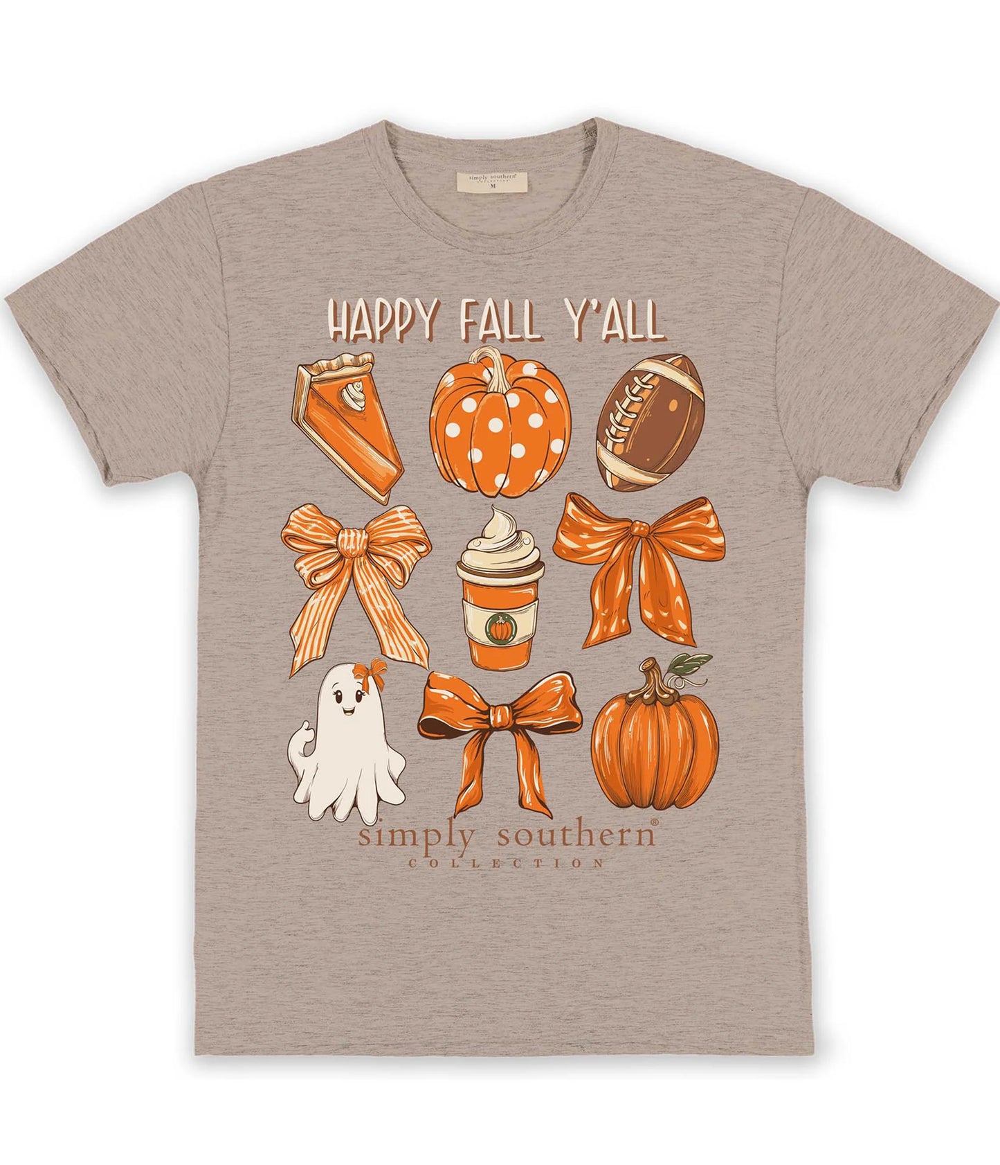 Simply Southern Happy Fall Yall Short Sleeve Shirt