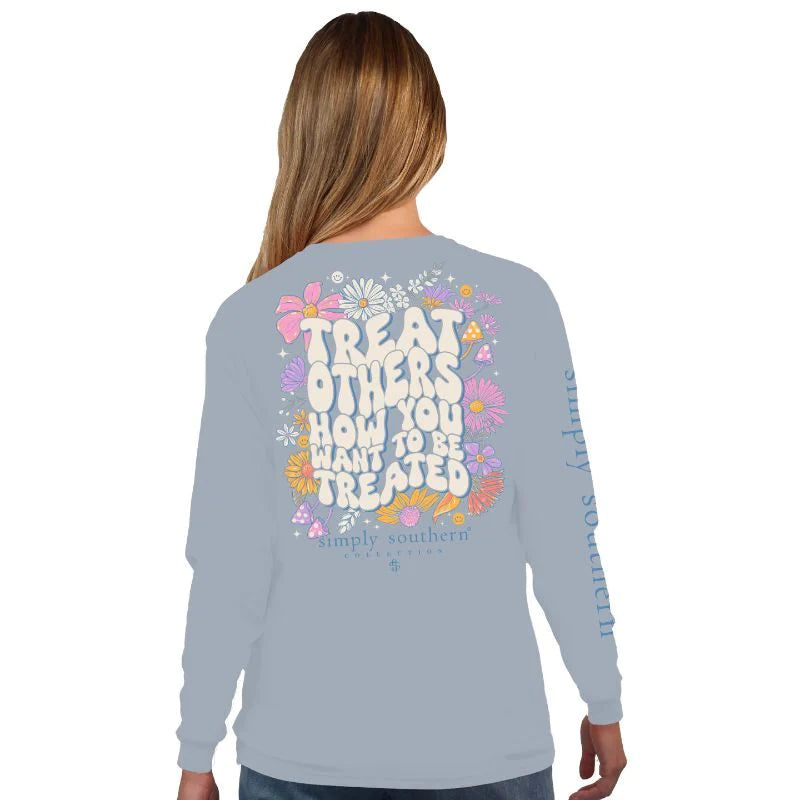 Simply Southern Treat Others Long Sleeve T-Shirt