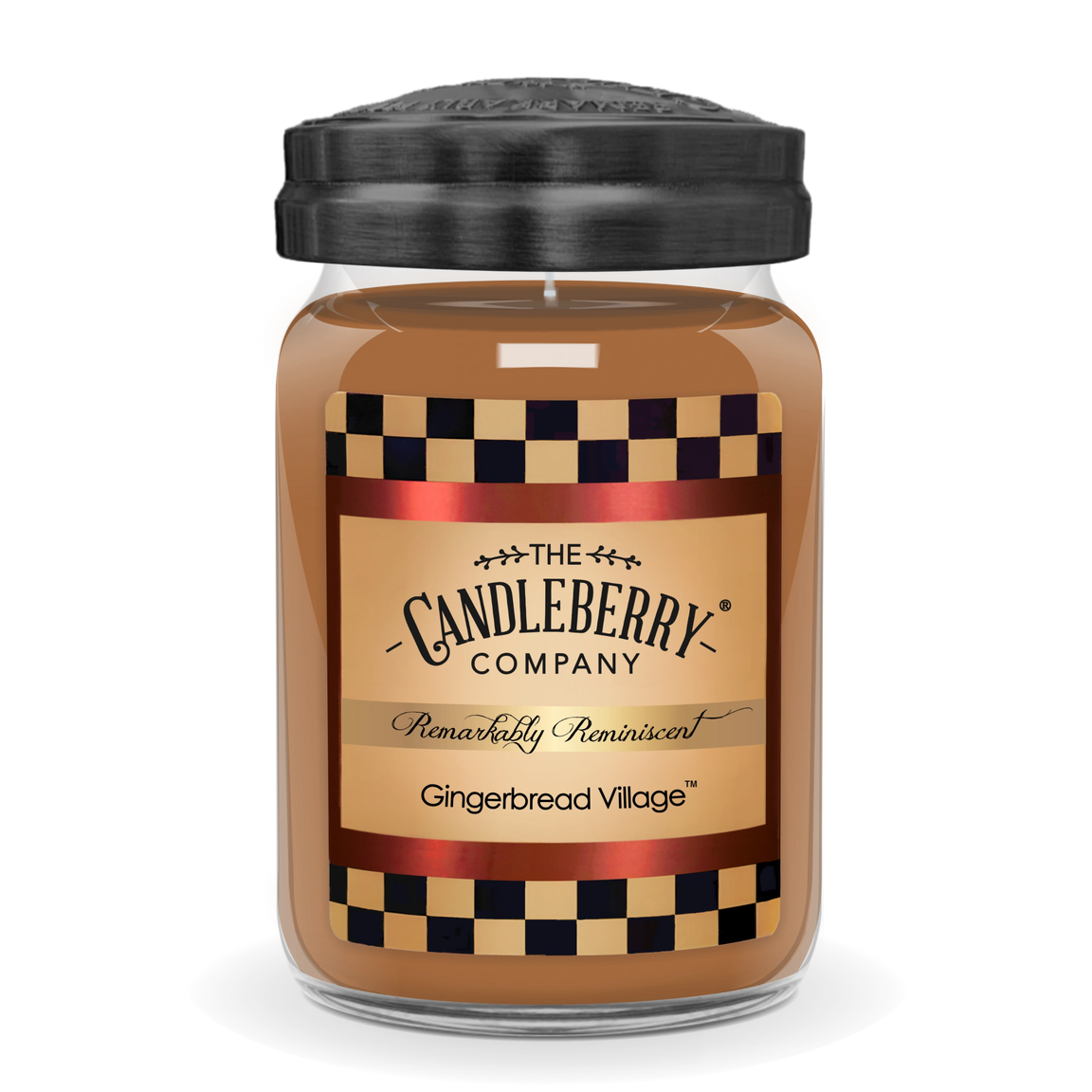 Candleberry Gingerbread Village Large Jar Candle