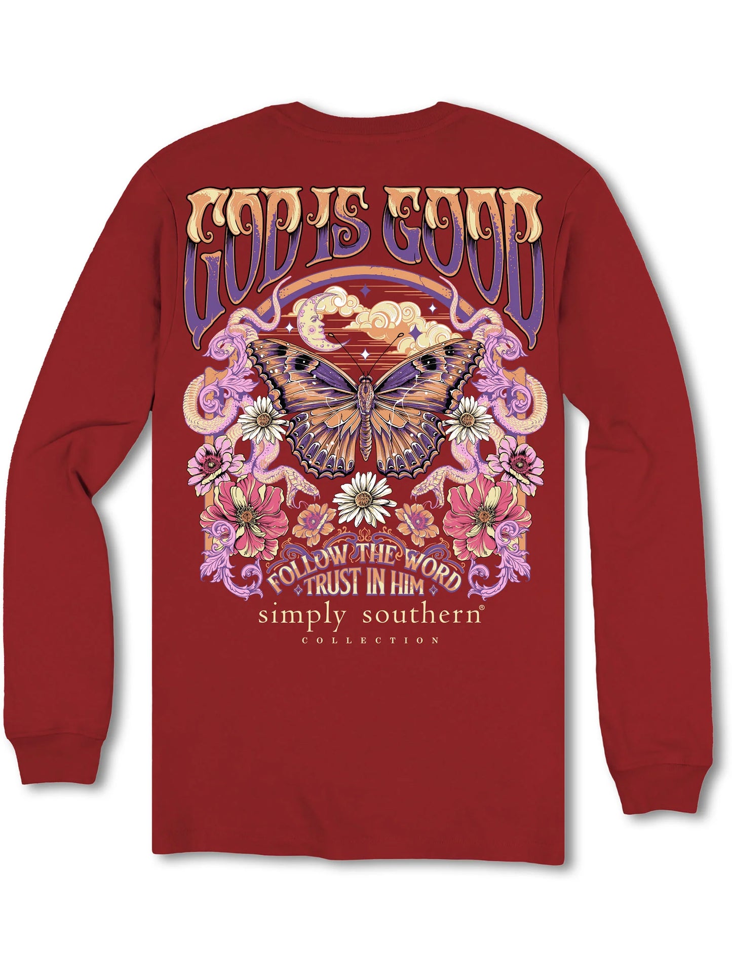 Simply Southern God is Good Long Sleeve Shirt